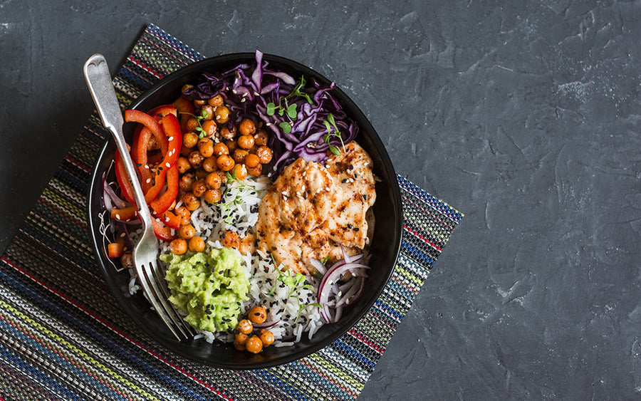 Gourmand d'ici | Prêt à manger | SALADE ASIATIQUE AU POULET